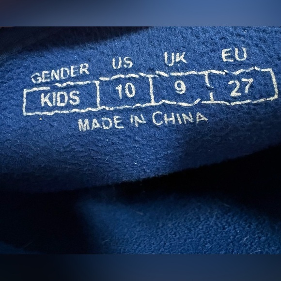 muck boot kids slush master blue black Sz c 10 - Picture 6 of 6